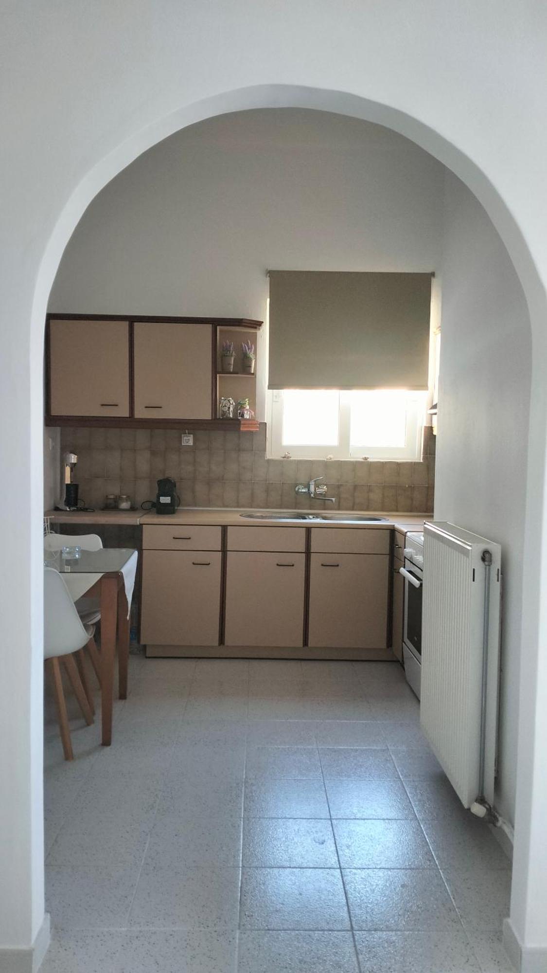 Apartament Θέαστρον - Theastron House With Great View In Chora Pera Gyalos Zewnętrze zdjęcie