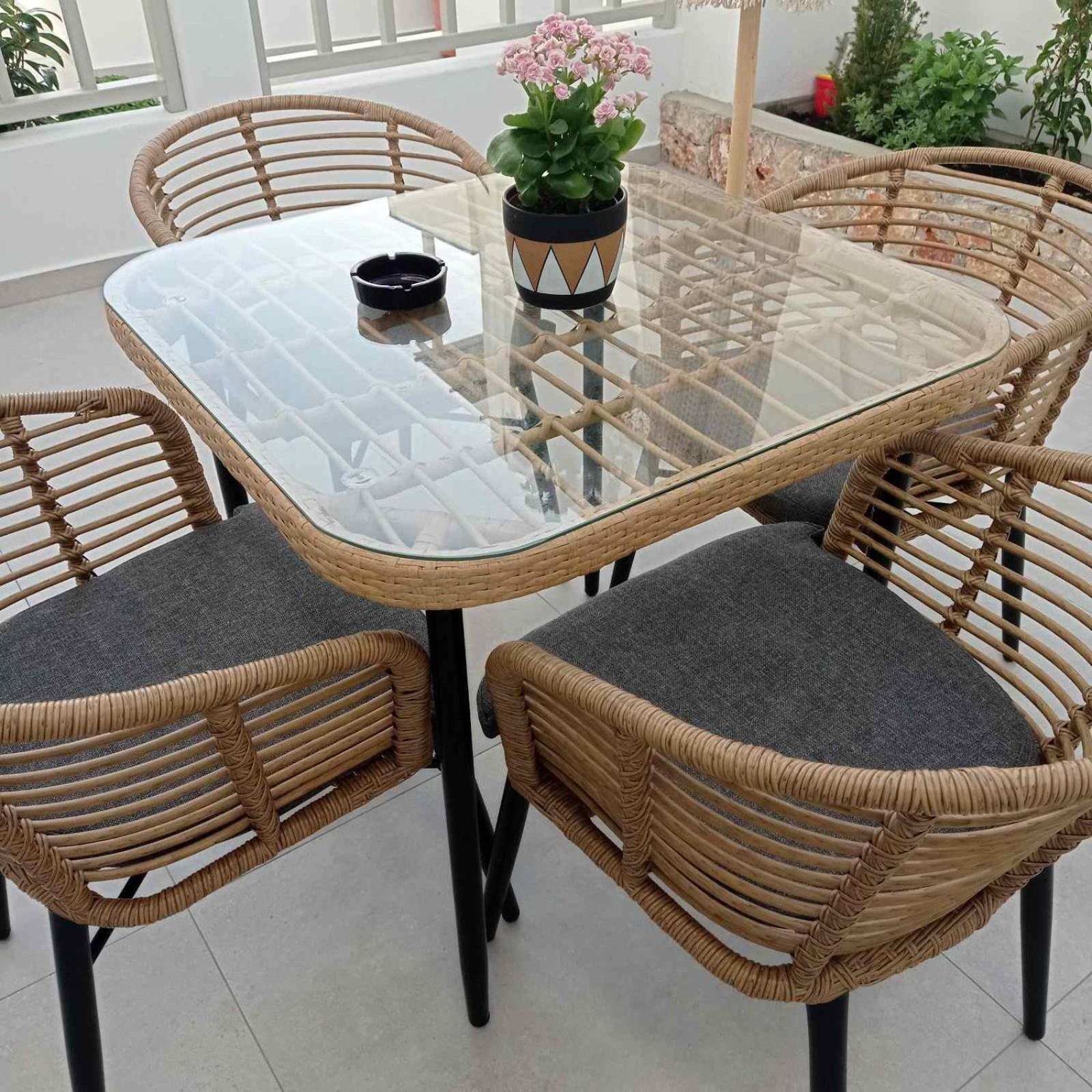 Apartament Θέαστρον - Theastron House With Great View In Chora Pera Gyalos Zewnętrze zdjęcie
